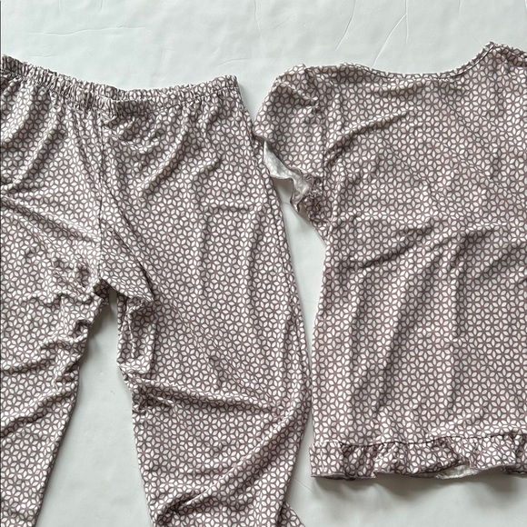 Marilyn Monroe Brown Patterned Pajama Set size S - Picture 4 of 4